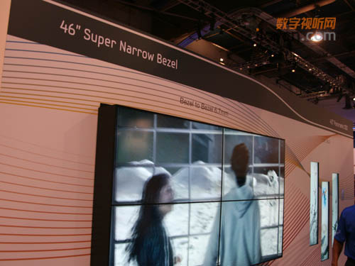 三星70英寸数字标牌系统亮相Infocomm