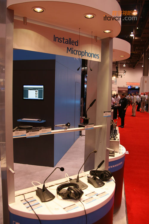 森海塞尔专业音响亮相Infocomm2010