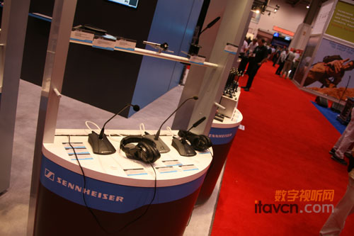 森海塞尔专业音响亮相Infocomm2010
