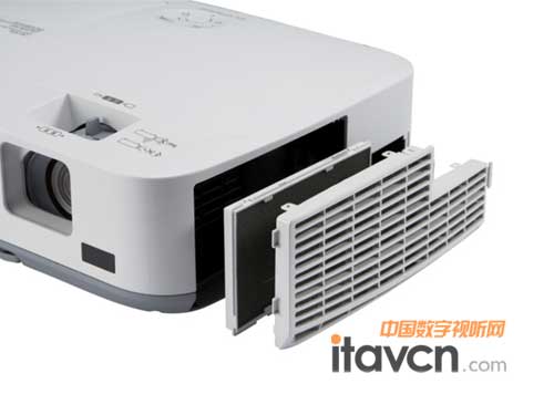 NEC双层过滤网设计，双倍防尘效果