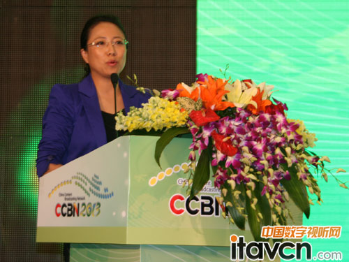 CCBN组委会秘书长包峰女士