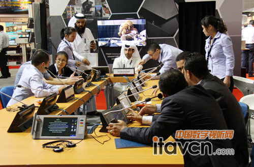 TAIDEN会议系统参加 Infocomm MEA 2012